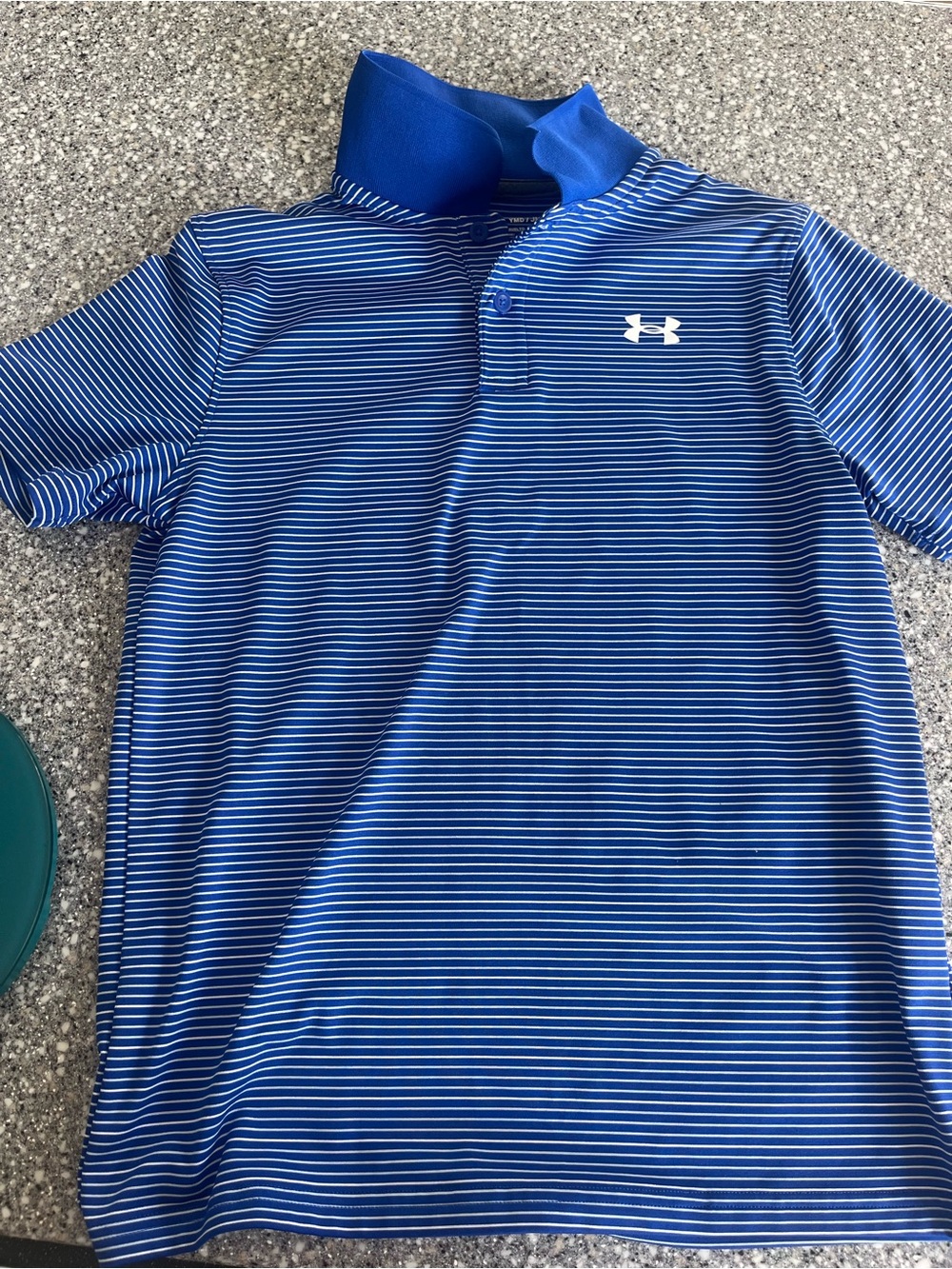 BASICALLY NEW: Set of 3 Under Armour Polo Shirts - Blue / Navy - Picture 2 of 7